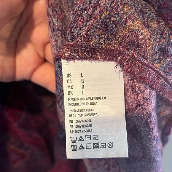 American eagle pattern sleeved romper - Picture 4 of 4